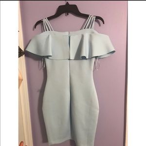 Guess light blue formal dress